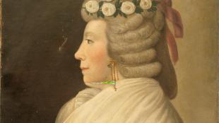 portrait peinture tableau duchesse femme