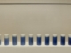 cylindre blanc bleu porcelaine