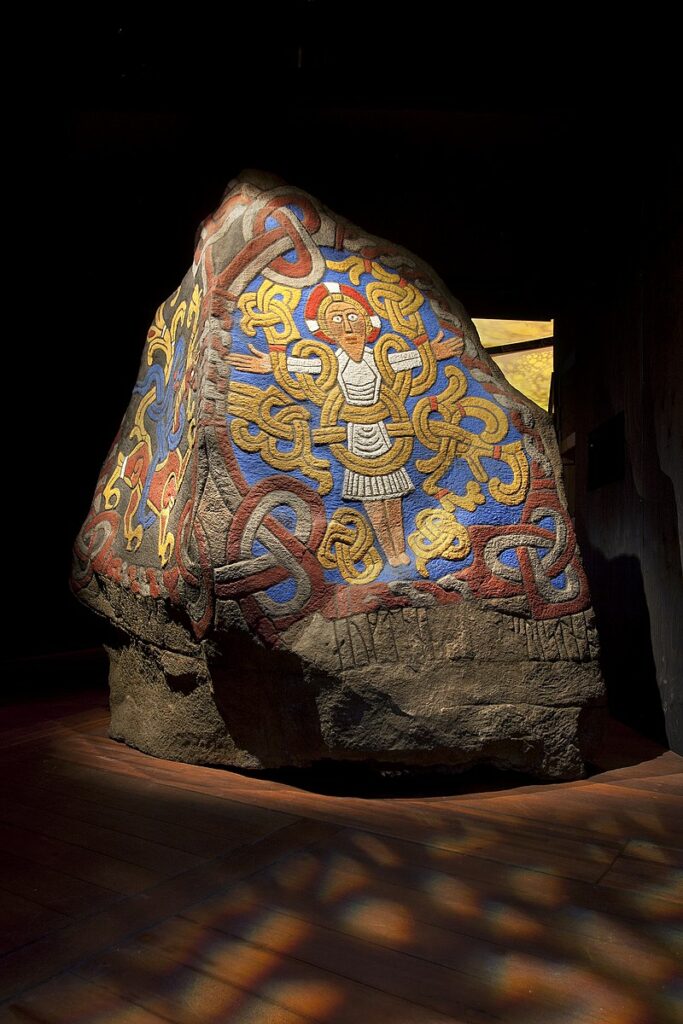 The_Jelling_Stone_-_VIKING_exhibition_at_the_National_Museum_of_Denmark_-_Photo_The_National_Museum_of_Denmark_(9084035770)